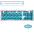 thumbnail image 2 of Blue 104 Key Colorful Backlit Mechanical Keyboard Keycap Set Abs Material Replacement For Gaming And Typing Blue Color, 2 of 2