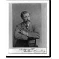 thumbnail image 2 of Historic Framed Print, [Coulson Kernahan, 1858-1943, half-length portrait, seated, facing right], 17-7/8" x 21-7/8", 2 of 9