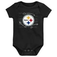 thumbnail image 2 of Newborn & Infant Pittsburgh Steelers Team Starter 3-Pack Bodysuit Set, 2 of 4