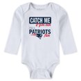 thumbnail image 2 of Infant & Newborn WEAR by Erin Andrews New England Patriots Three-Piece Turn Me Around Bodysuits & Pant Set, 2 of 5