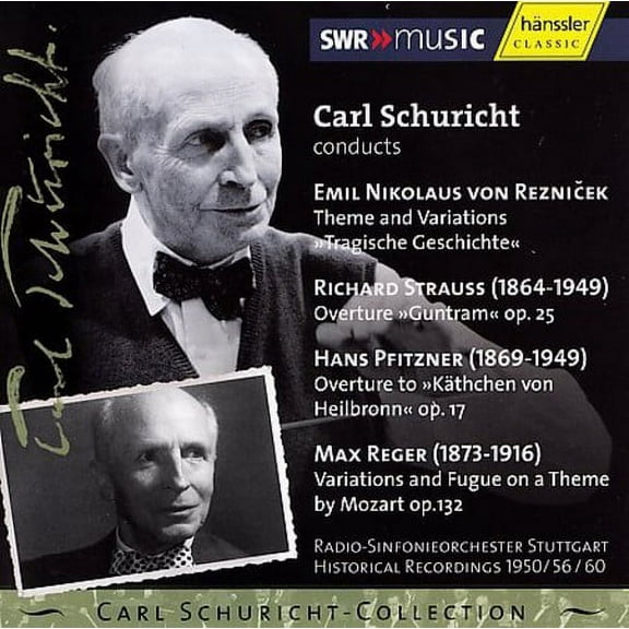 Carl Schuricht - Variations & Fugue on a Theme By Mozart - Music & Performance - CD