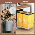 thumbnail image 6 of Pull Out Trash Can Under Cabinet with Soft-Close Slides, Heavy Duty Under Sink Garbage Can Slide Out Kit for Kitchen, 6 of 6