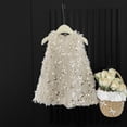 thumbnail image 4 of WEAIXIMIUNG Jolies Robes d'Été pour Enfants Violettes Robes de Noël pour Filles Robe à Manches Longues Robe Décontractée, 4 of 7