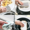 thumbnail image 6 of Multi-Purpose Scrub Sponges for Kitchen by Microfiber Sponge Along with Heavy (6 Pack , ), 6 of 6