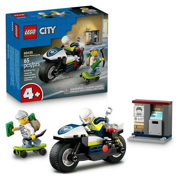 Set LEGO City Persecución en Moto de Policía