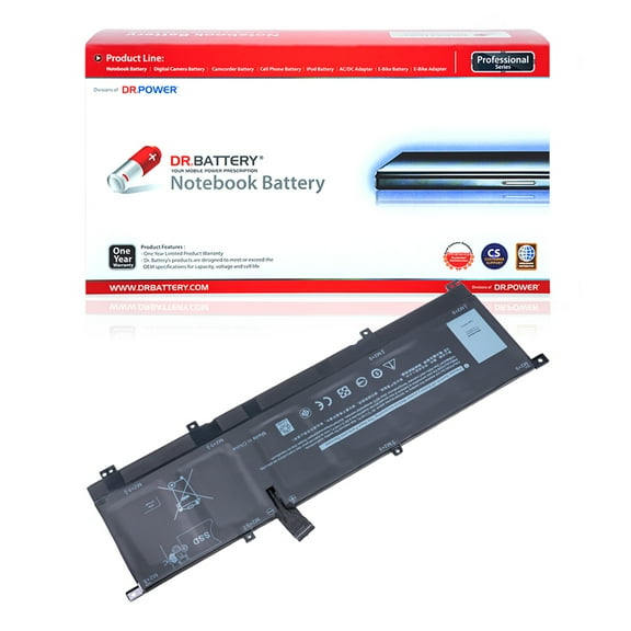 DR. BATTERY - Replacement for Dell Precision 5530 2-in-1 / TMFYT / 0TMFYT / 8N0T7