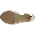 thumbnail image 6 of Dyeables Womens Skylar Shimmer Embellished Evening Sandals, 6 of 6
