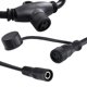 thumbnail image 4 of Yescom SMD LED Meteor Light 33' 12V Power Cord Splicer Cable with 6 Connector, 4 of 6