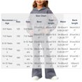 thumbnail image 7 of Ixbnca 2 Piece Outfits for Kids Girls Long Sleeve Hooded Sweatshirts High Waist Flare Pants Bow Fashion Clothes, 7 of 7