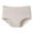 Beige, variant on Ashirexll Ladies Underwear Panties, Plus Size Underwear for Women, Womens Solid Color Mid Rise Briefs Everyday Basic Panties
