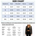 thumbnail image 3 of Yucgh Women's Casual Long-Sleeved Solid Color PU Motorcycle Leather Jacket, Edgy and Stylish Outerwear for Everyday Wear, Comfortable Fit,S, 3 of 7