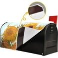 thumbnail image 5 of Van Gogh Sunflower Magnetic Mailbox Cover MailWraps Garden Yard Home Decor for Outside Standard Size-18"x 20.7" 104\u2026, 5 of 6