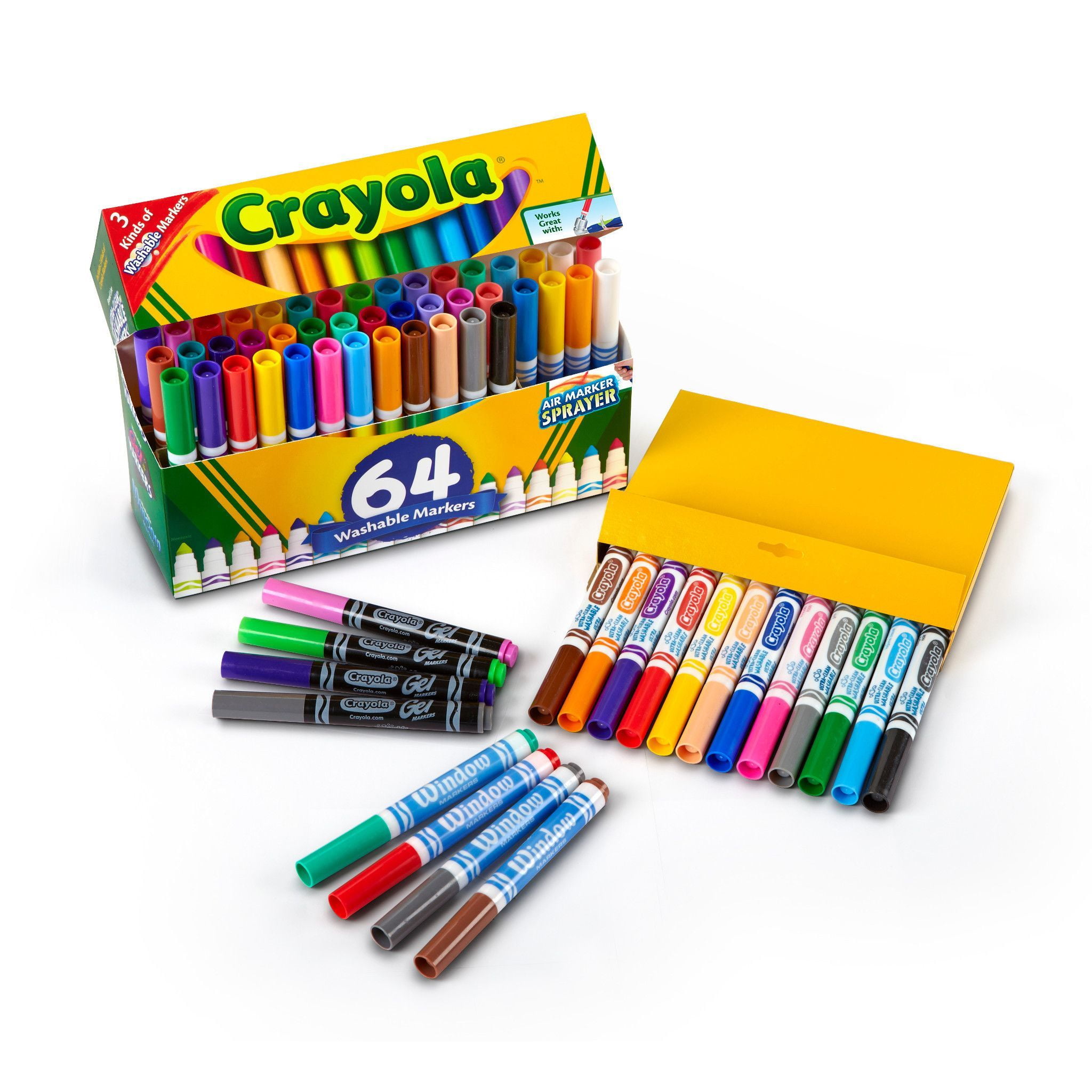 Crayola® Take Note!™ Quick Dry Washable Gel Pens, 6 pc - City Market