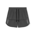 thumbnail image 4 of RYDCOT Men's Workout Running Shorts Quick Dry Active 5 Inches Shorts with Zipper Pockets, Lightweight, Breathable Dark Gray, 4 of 4