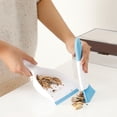 thumbnail image 1 of Sokhug Small Dustpan and Brush Set, Whisk Broom and Dust Pan with Handle, Nesting Tiny Cleaning Broom, Mini Hand Broom and Dustpan Set for Table, Desk, Keyboard, Cars and Pet Nest, 1 of 1
