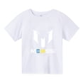thumbnail image 5 of Camiseta de algodón Messi de verano 2024, ropa para niños, niñas, verano, manga corta, informal, para niños, camisetas deportivas, 5 of 5