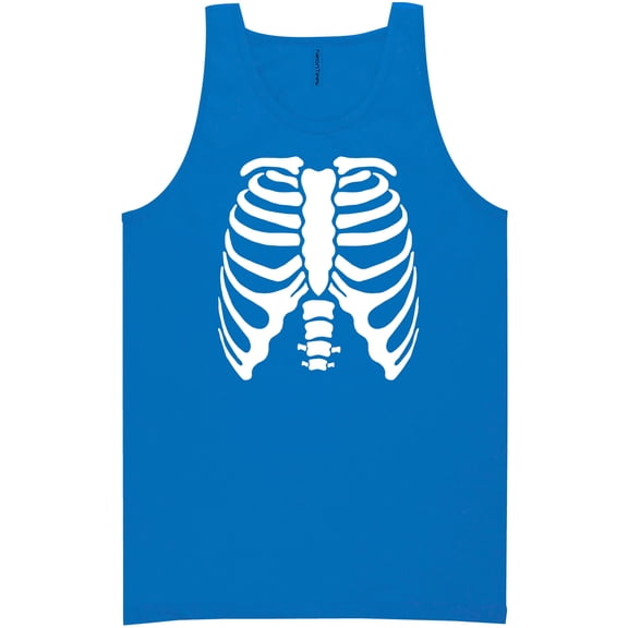 Skeleton Ribs Neon Tank Top