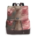 thumbnail image 1 of Disketp Haired White Horse Mochila de Cuero para Mujer, Bolso de Espalda Antirrobo con Estilo para Viaje, Trabajo y Uso Diario, 1 of 4