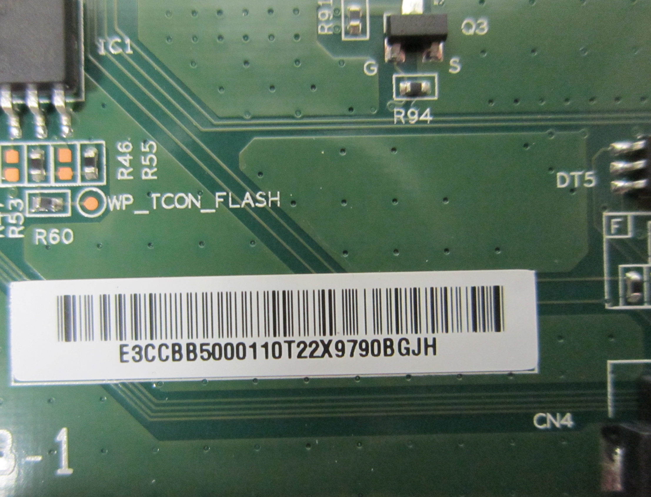 Toshiba 50LF711U20 Hisense 50R6E3 T-Con Board CV500U2-T01-CB-1 - image 3 of 3