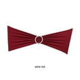 thumbnail image 4 of Yuarrent 50x bordes exquisitos Premium, decoración decorativa y protectora para asiento de silla, fácil de instalar Kits de decoración para fiestas Vino rojo, 4 of 6