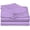 Lilac, variant on DNG Creations 4 Piece Waterbed Sheet Set Attached with Fitted Sheet 18 Inch Deep Pocket 100% Egyptian Cotton, 800 Threads Count ( Solid Lilac - Super Single )