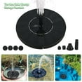 thumbnail image 4 of MesaSe Pompe de Fontaine Solaire 3 W pour Bain d'Oiseaux Mini Pompe à Eau Pompe Solaire Jardin Piscine Décoration Extérieure Autoportante Flottante Pompe de Fontaine à Eau à Énergie Solaire, 4 of 11