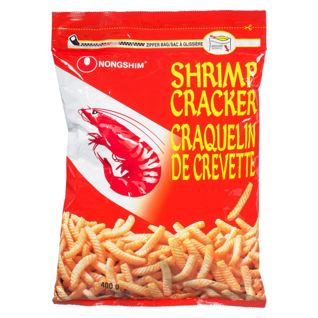 (2 pack) Nongshim Shrimp Cracker Big Size, 400g/14.10oz {Imported from Canada}
