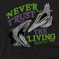 thumbnail image 3 of Beetlejuice Never Trust Kids T Shirt (Large) for Youth Toddler Boys and Girls, Black, 3 of 5