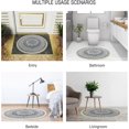 thumbnail image 5 of Round Cotton Area Rugs 90cm Washable Machine Hand Woven Tassels Circle Rug Carpet for Bedroom Living Room Sofa Bed Side, 5 of 5