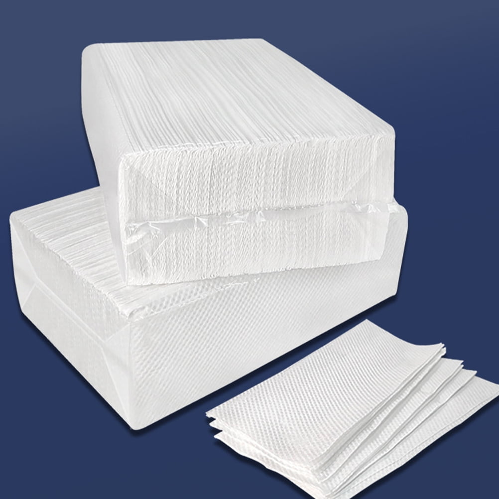 ibasenice Bulk White Paper Towel Refill Water Absorbent for Bathroom Towels