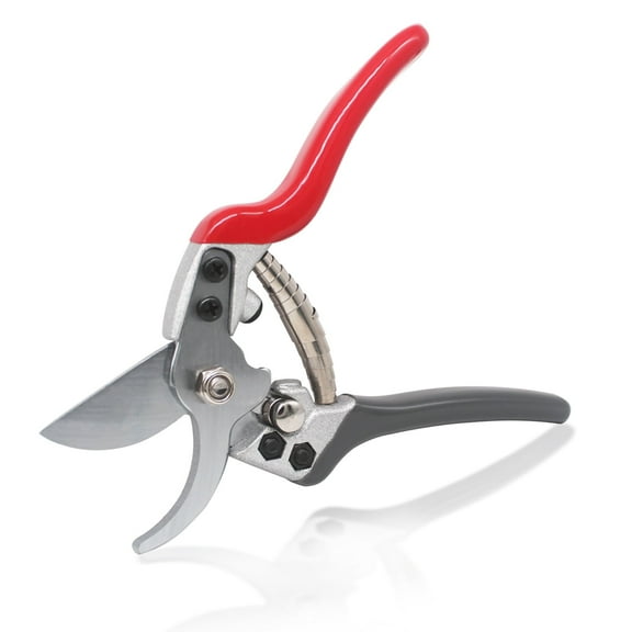 7” Gardening Pruning Shears, Professional Bypass Hand Pruner with Heavy Duty SK5 Stainless Steel Blade, Soft Cushion Grip Handle Clippers for Plants, Gardening Trimming, Garden Tools