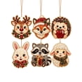 thumbnail image 2 of 2026 New Christmas Diamond Painting Suncatcher Kit, 6Pc Acrylic DIY Diamond and Pearl Art Painting, Mini Crystal Art Hanging Ornament Kit, Xmas Decorations for Home Wall Tree and Gift, 2 of 4