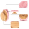 thumbnail image 3 of Unique Bargains 1 Pc Handle Bath Brush Back Scrubber for Bath for Shower 4.72"x2.36" Pink, 3 of 6
