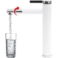 thumbnail image 5 of Miumaeov 360° Rotatable Stainless Steel Tap Bathroom Single Lever Mixer Tap Anti-drip, 5 of 9