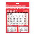 thumbnail image 1 of Tallon - Calendario de Pared Diseño 2022 - Pack de 12 (Rojo, Negro, Blanco), 1 of 2