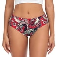 thumbnail image 1 of Balery Rooster Head Ropa Interior de Algodón para Mujer con Dibujo – Braguitas Cómodas y Elásticas, Estilo Clásico-Small, 1 of 6