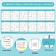 thumbnail image 4 of Calendario de pared Gannyfer 2025-2026 de borrado en seco laminado, 43 x 97 cm, 4 of 8