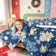 thumbnail image 3 of Manfei Winter Holiday Full Size Comforter Sets,Cartoon Christmas Elf Bedding Comforter Set,Xmas Reversible,3pcs,1 Comforter and 2 Pillowcases, 3 of 7