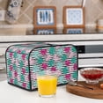 thumbnail image 6 of Pofeuu Tropical Leaves Print Toaster Cover 4 Slice, Bread Dust Cover & Fingerprint Protection, Kitchen Small Appliance Covers(Toaster Cover), 6 of 7