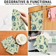 thumbnail image 6 of GZHJMY Dog Kitchen Dish Towel Set of 4, Super Absorbent Soft Drying Cloth Tea Bar Towels, 28"x 18", 6 of 6