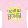 thumbnail image 4 of Inktastic I Love My Nonni Sun and Rainbow Letters Boys or Girls Baby Bodysuit, 4 of 5
