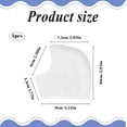 thumbnail image 2 of Protectores de talón de silicona: 4 unidades de prevención de ampollas de gel suave, taloneras y protectores de tobillo para aliviar la fascitis plantar, cómodos y duraderos, 2 of 5