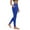 Blue, variant on Resivox Women's High Waisted Yoga Leggings with Pockets - Elastic Waistband for Comfortable Fit, Slim-Fit Design for Daily Wear & Workouts, Long Pants Style Hot Pink L