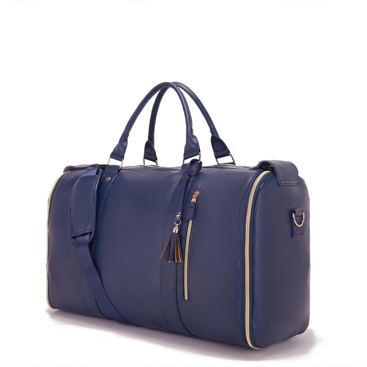 Men Women's Garment Bag Large Capacity Duffel Bag Suit Travel Bag Weekender Bag with Shoe Pouch