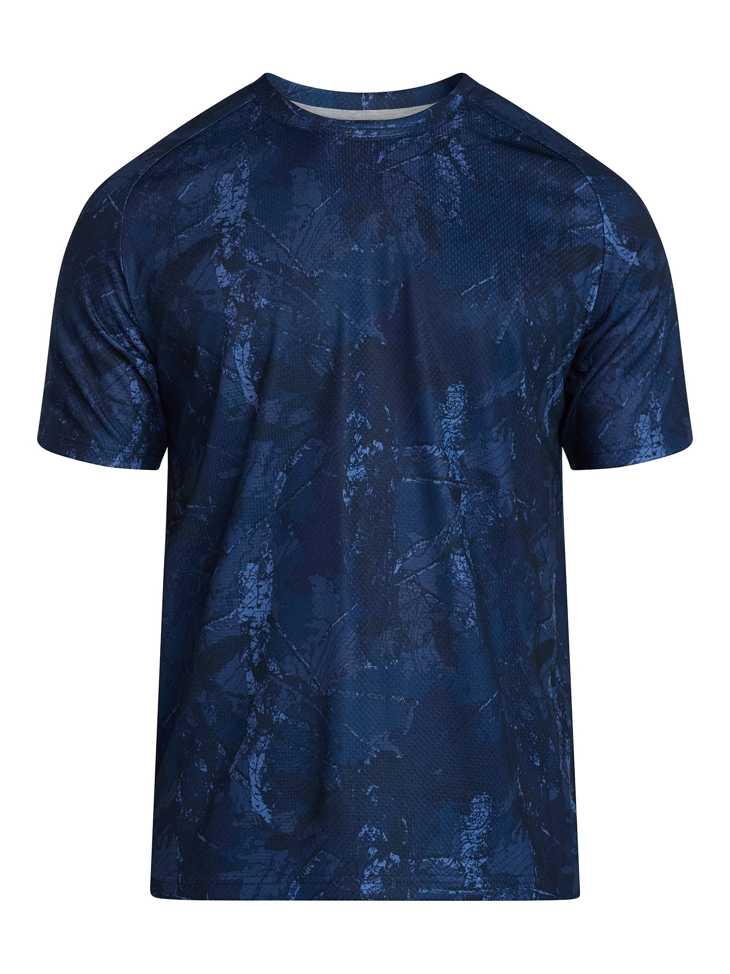 Athletic Works Men's and Big Men's DriWorks Mesh Tee with Short Sleeves, Sizes XS-5XL