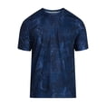 thumbnail image 5 of Athletic Works Men's and Big Men's DriWorks Mesh Tee with Short Sleeves, Sizes XS-5XL, 5 of 5