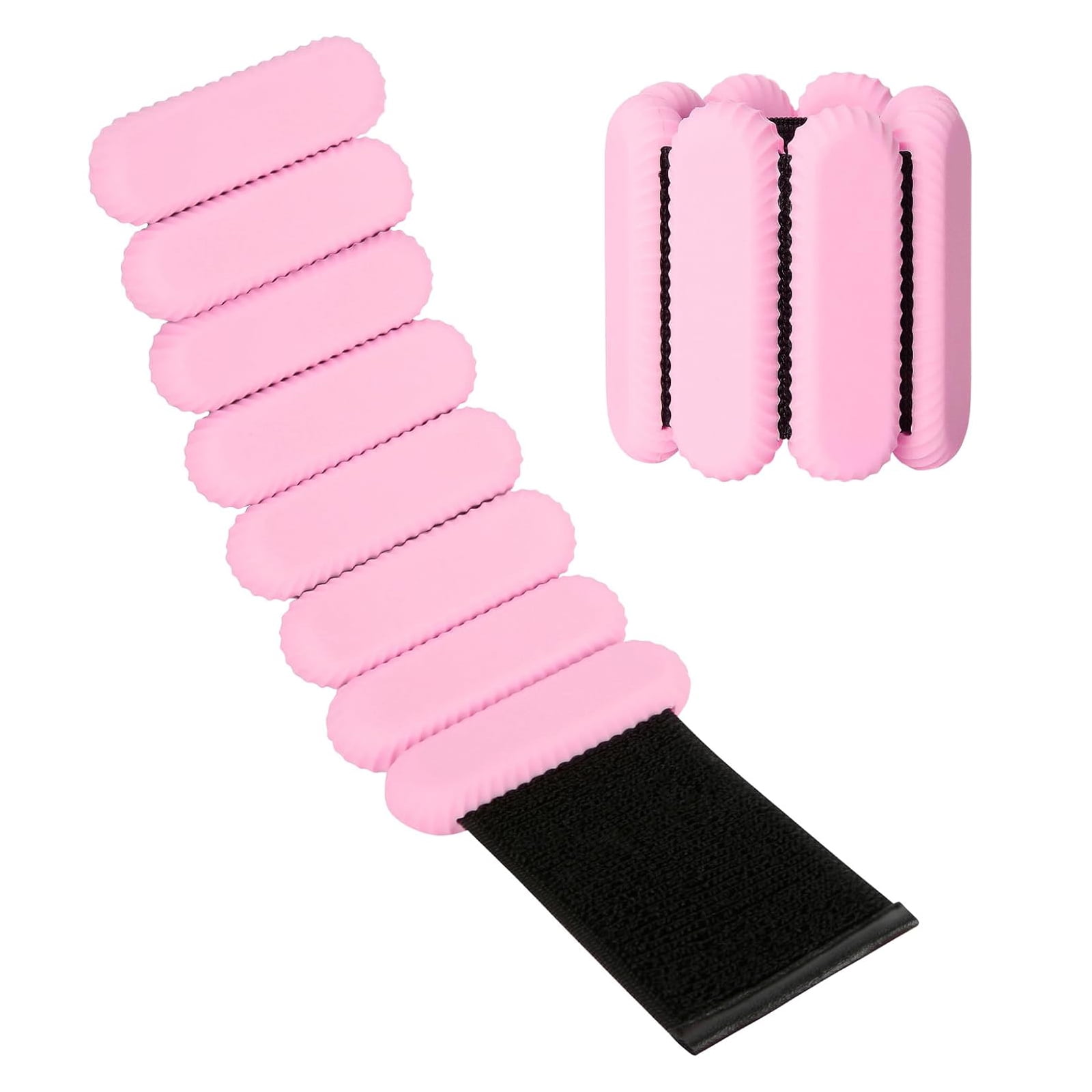 Wrist Ankle Weights for Women, Adjustable Ankle Weights Strength Training Silicone Bracelets Workout Wrist Ankle Weights for Men Women Yoga Running Dance Ankle Arm Leg Weights (2lb)