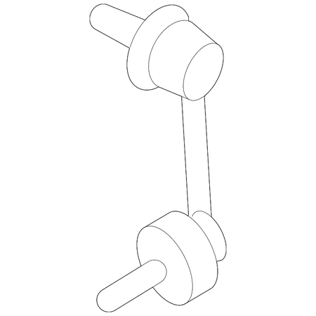 Genuine OE Mitsubishi Stabilizer Link - MN184194