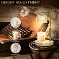 thumbnail image 4 of Candle Warmer Lamp with Timer Dimmer Adjustable Height for New Home Bedroom,Mothers Day Gifts,Vintage Home Decor for Scented Jar, Natural Wood, 4 of 6