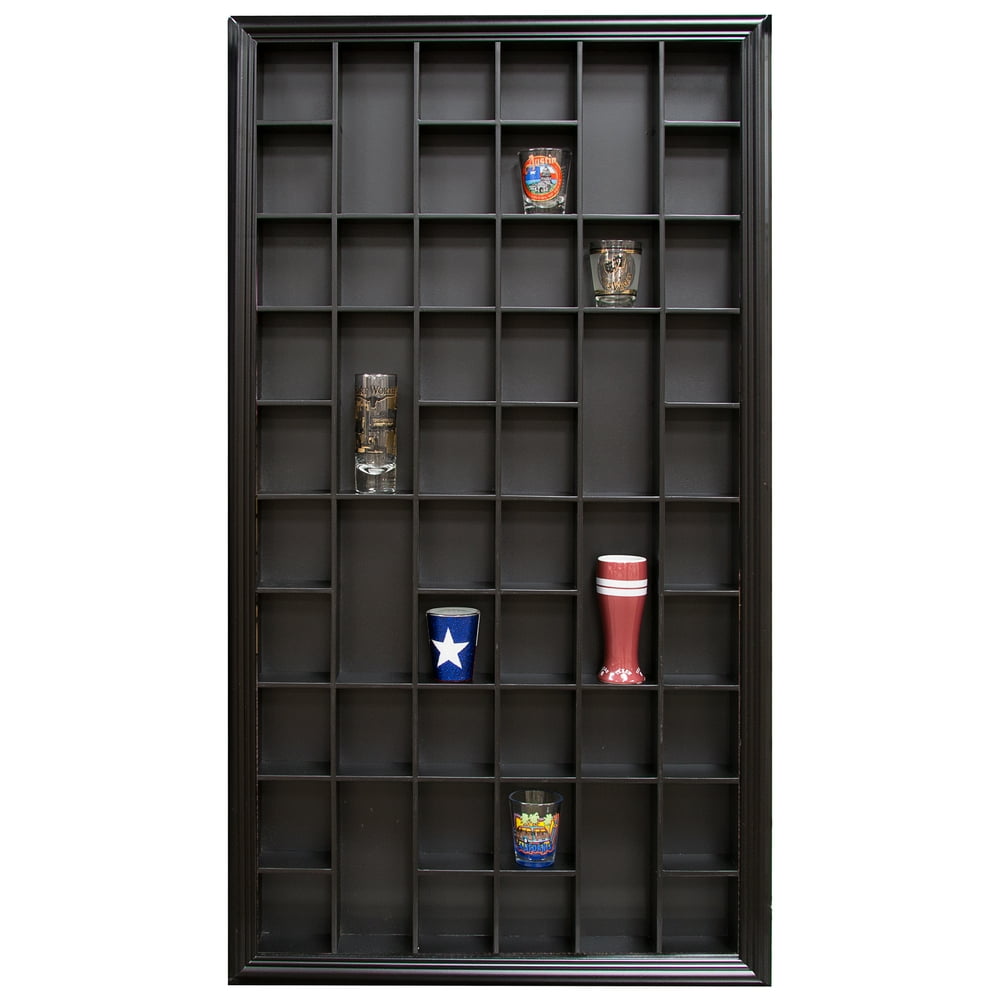 Black 52Opening Shot Glass Case